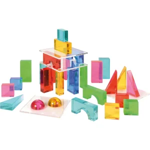 Acryl Geo Bausteine 32-tlg. — Eduplay padagogisches Spielzeug Kita Acryl Geo Bausteine 32-tlg. — Eduplay padagogisches Spielzeug Kita