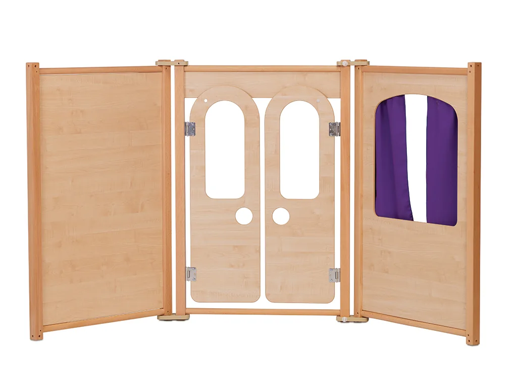 Ahorn-Hauspaneel-Set — Millhouse Lernspielzeug Schule