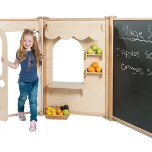 Ahorn-Paneel-Shop-Set — Millhouse Lernspielzeug Schule Ahorn-Paneel-Shop-Set — Millhouse Lernspielzeug Schule