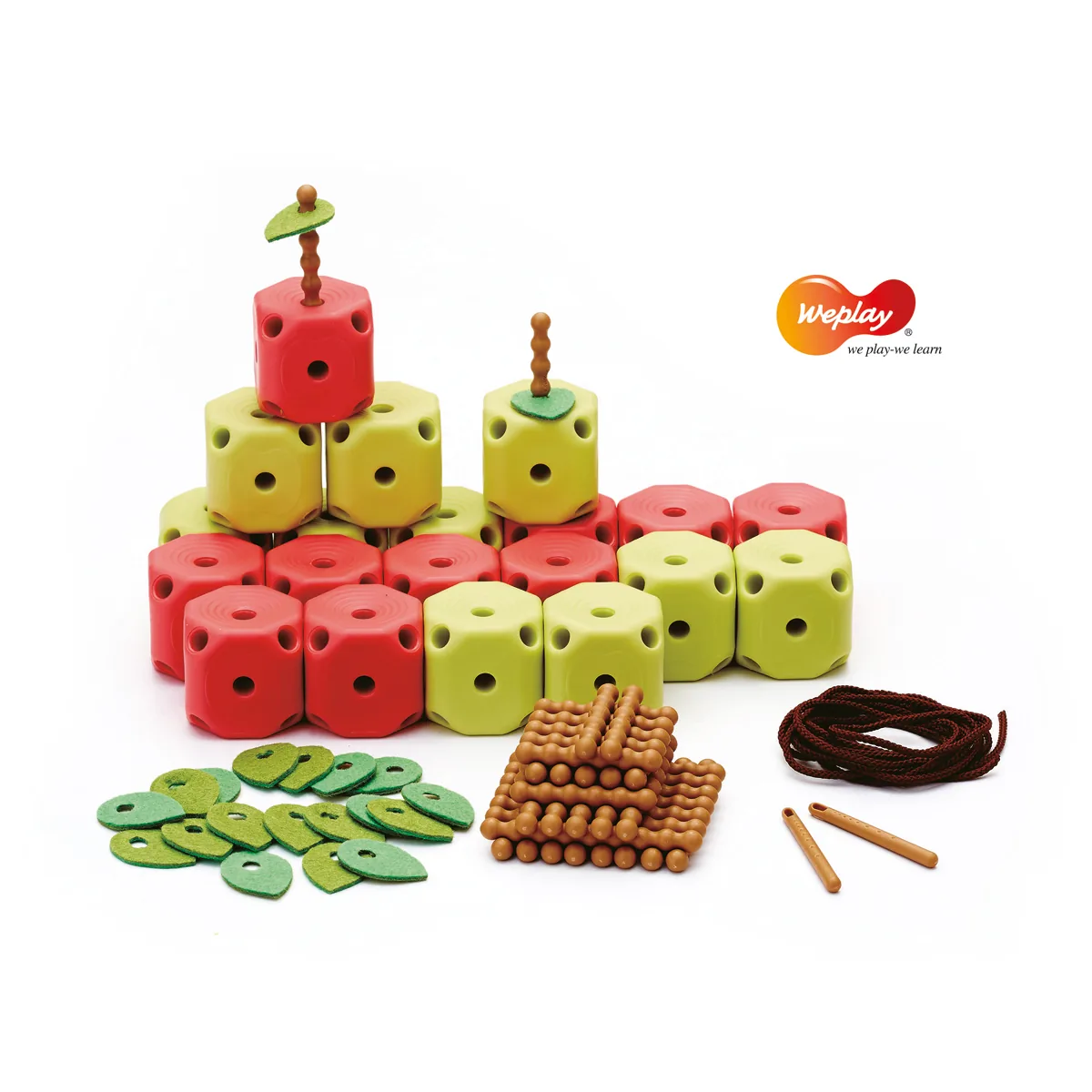 Apple Links — Kiki-Ena Bastelmaterial Naturholz Apple Links — Kiki-Ena Bastelmaterial Naturholz