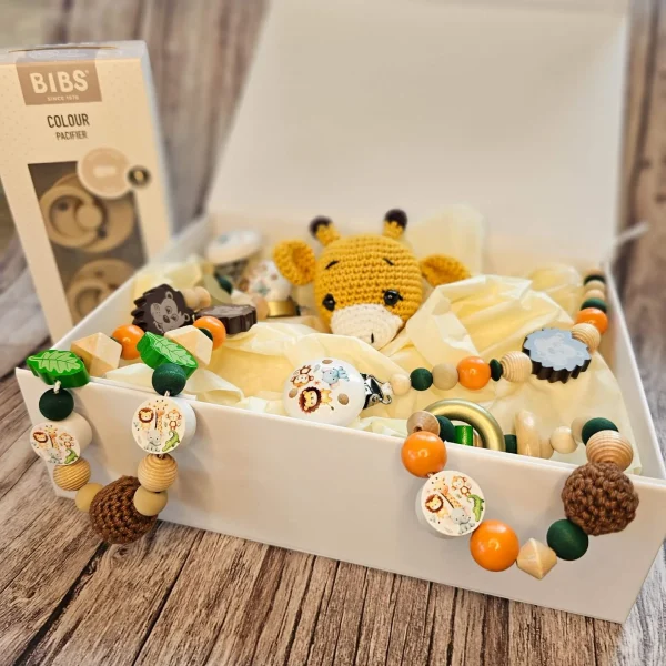 Baby Willkommensbox "Safari" — Kiki-Ena Bastelmaterial Naturholz
