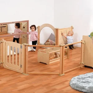Baby Zone Raum-Set mit großen Aufbewahrungskörben — Millhouse Lernspielzeug Schule Baby Zone Raum-Set mit großen Aufbewahrungskörben — Millhouse Lernspielzeug Schule