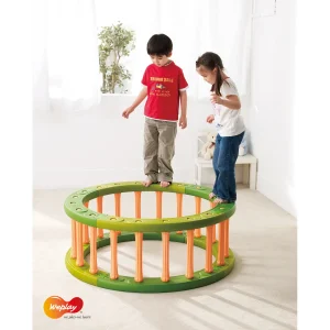 Balance Rad grün — Kiki-Ena Bastelmaterial Naturholz Balance Rad grün — Kiki-Ena Bastelmaterial Naturholz