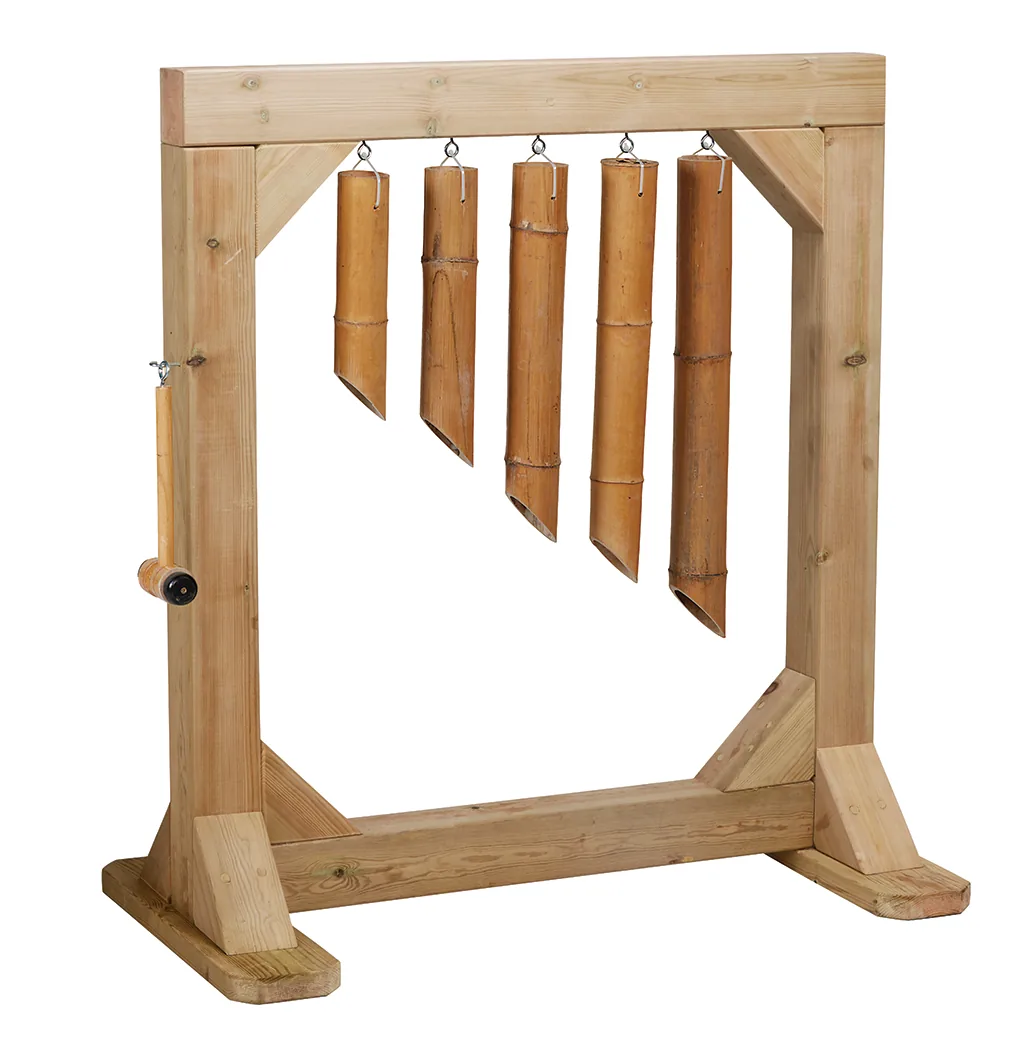 Bambus-Glockenspiel — Millhouse Lernspielzeug Schule