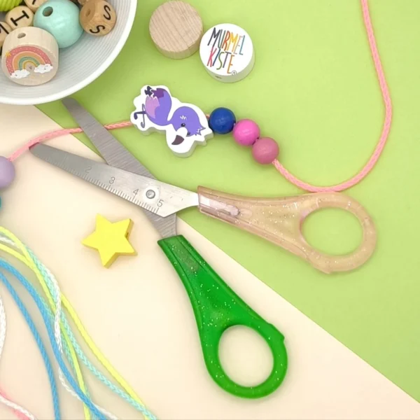 Bastelschere für Kinder - 13 cm — Kiki-Ena Bastelmaterial Naturholz