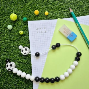 Bastelset Rechenkette „Fußball“