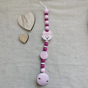 Bastelset Schnullerkette Rosa IV