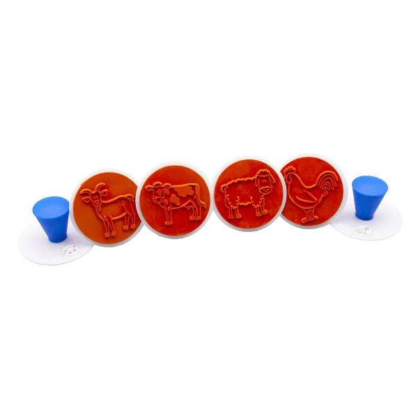 Bauernhofstempel 6er Set — Eduplay padagogisches Spielzeug Kita
