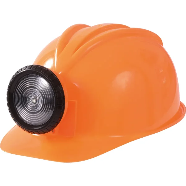 Bauhelm mit Lampe orange — Eduplay padagogisches Spielzeug Kita Bauhelm mit Lampe orange — Eduplay padagogisches Spielzeug Kita
