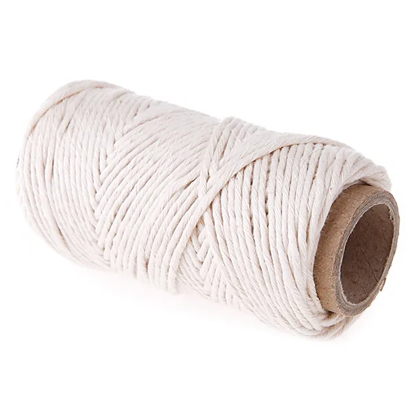 Baumwollschnur Ø 1,5mm - 40m Rolle — Kiki-Ena Bastelmaterial Naturholz