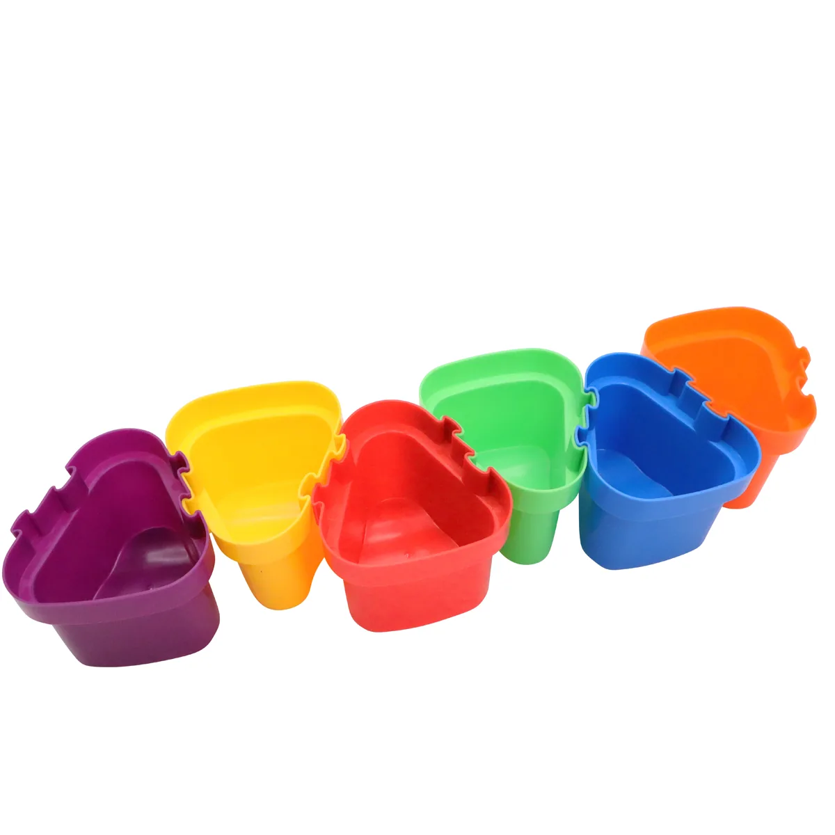 Becher zum Zusammenstecken 6er Set — Eduplay padagogisches Spielzeug Kita