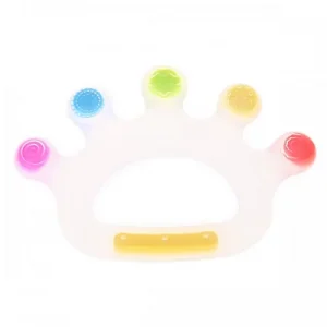 Beißring Krone bunt — Kiki-Ena Bastelmaterial Naturholz Beißring Krone bunt — Kiki-Ena Bastelmaterial Naturholz