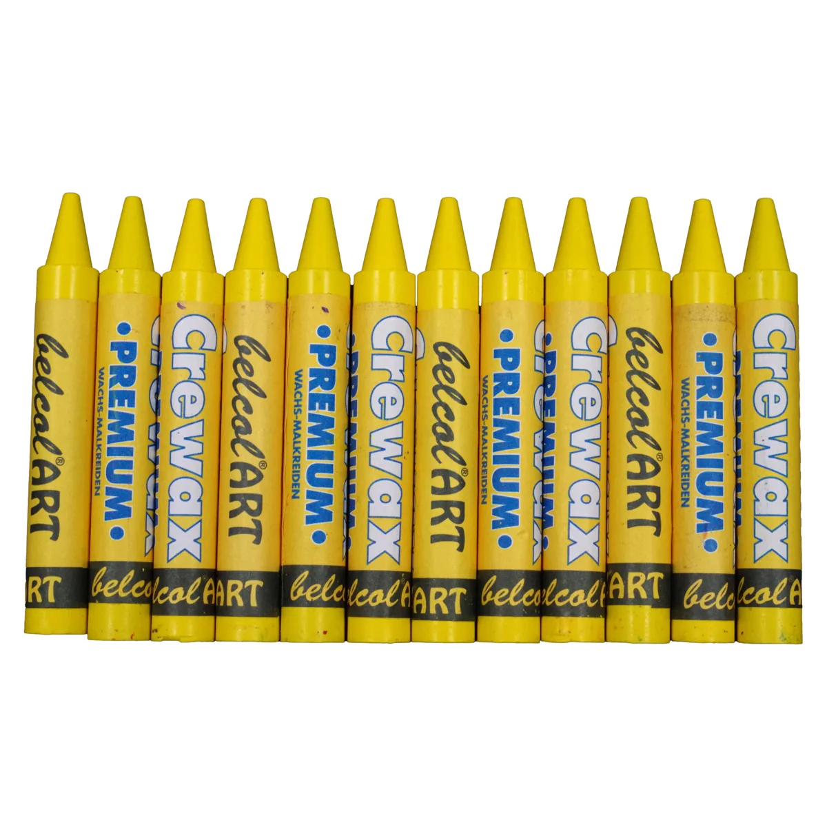 belcolART Crewax Premium 12 Wachsmalstifte gelb — Eduplay padagogisches Spielzeug Kita belcolART Crewax Premium 12 Wachsmalstifte gelb — Eduplay padagogisches Spielzeug Kita