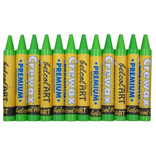 belcolART Crewax Premium 12 Wachsmalstifte hellgrün — Eduplay padagogisches Spielzeug Kita belcolART Crewax Premium 12 Wachsmalstifte hellgrün — Eduplay padagogisches Spielzeug Kita