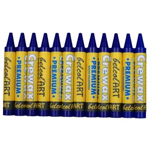 belcolART Crewax Premium 12 Wachsmalstifte kobaltblau — Eduplay padagogisches Spielzeug Kita belcolART Crewax Premium 12 Wachsmalstifte kobaltblau — Eduplay padagogisches Spielzeug Kita