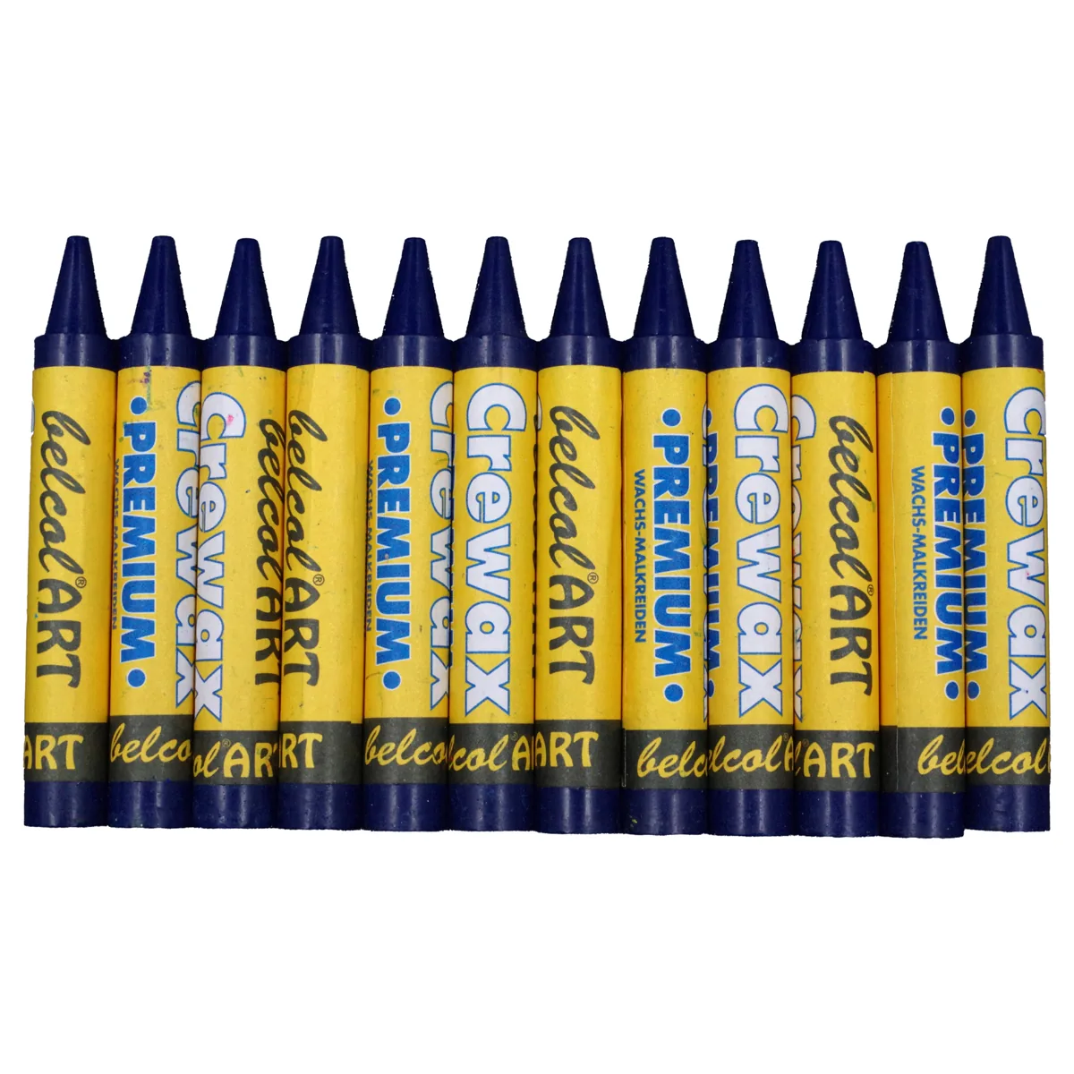 belcolART Crewax Premium 12 Wachsmalstifte preussisch blau — Eduplay padagogisches Spielzeug Kita