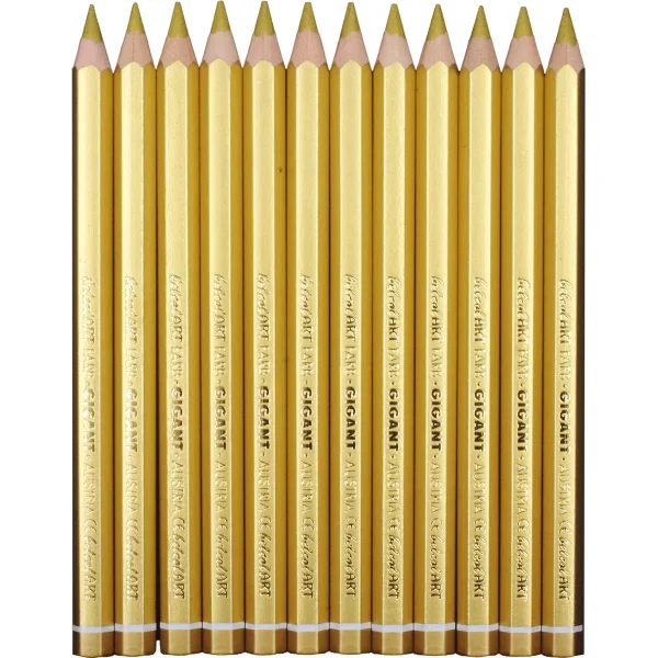 belcolART Farb Gigant 12 Stifte gold — Eduplay padagogisches Spielzeug Kita belcolART Farb Gigant 12 Stifte gold — Eduplay padagogisches Spielzeug Kita