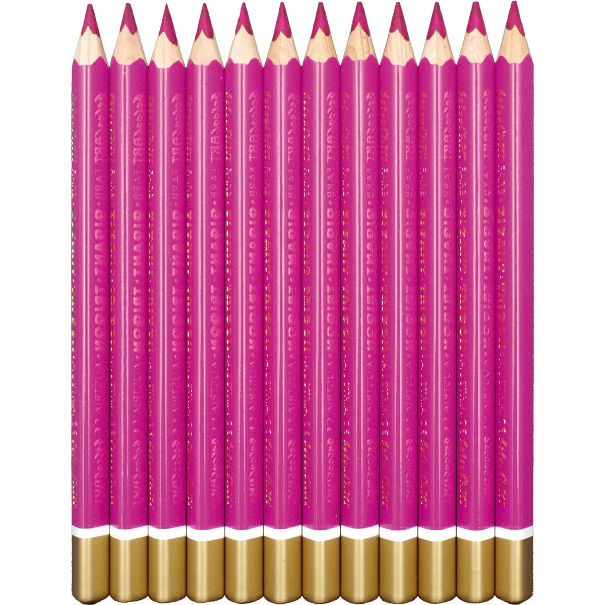 belcolART Farb Gigant Trigon 12 Stifte magenta — Eduplay padagogisches Spielzeug Kita