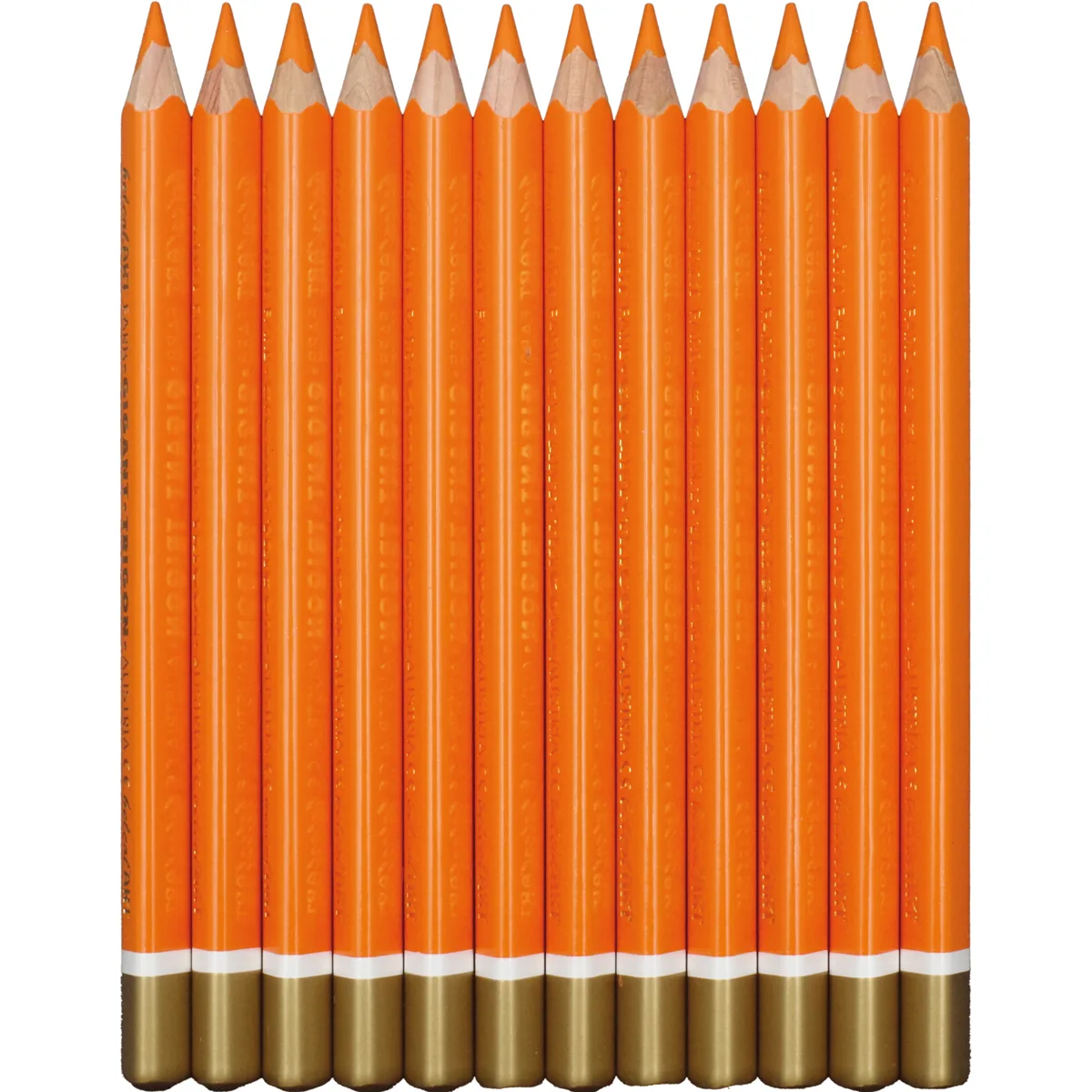 belcolART Farb Gigant Trigon 12 Stifte orange — Eduplay padagogisches Spielzeug Kita