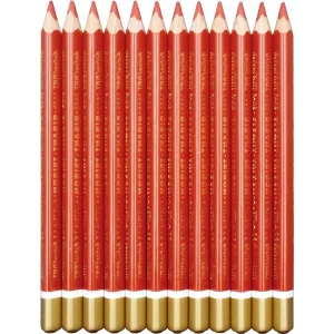 belcolART Farb Gigant Trigon 12 Stifte rotbraun