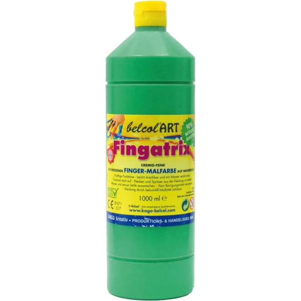 belcolART Fingatrix 1000ml grün — Eduplay padagogisches Spielzeug Kita belcolART Fingatrix 1000ml grün — Eduplay padagogisches Spielzeug Kita