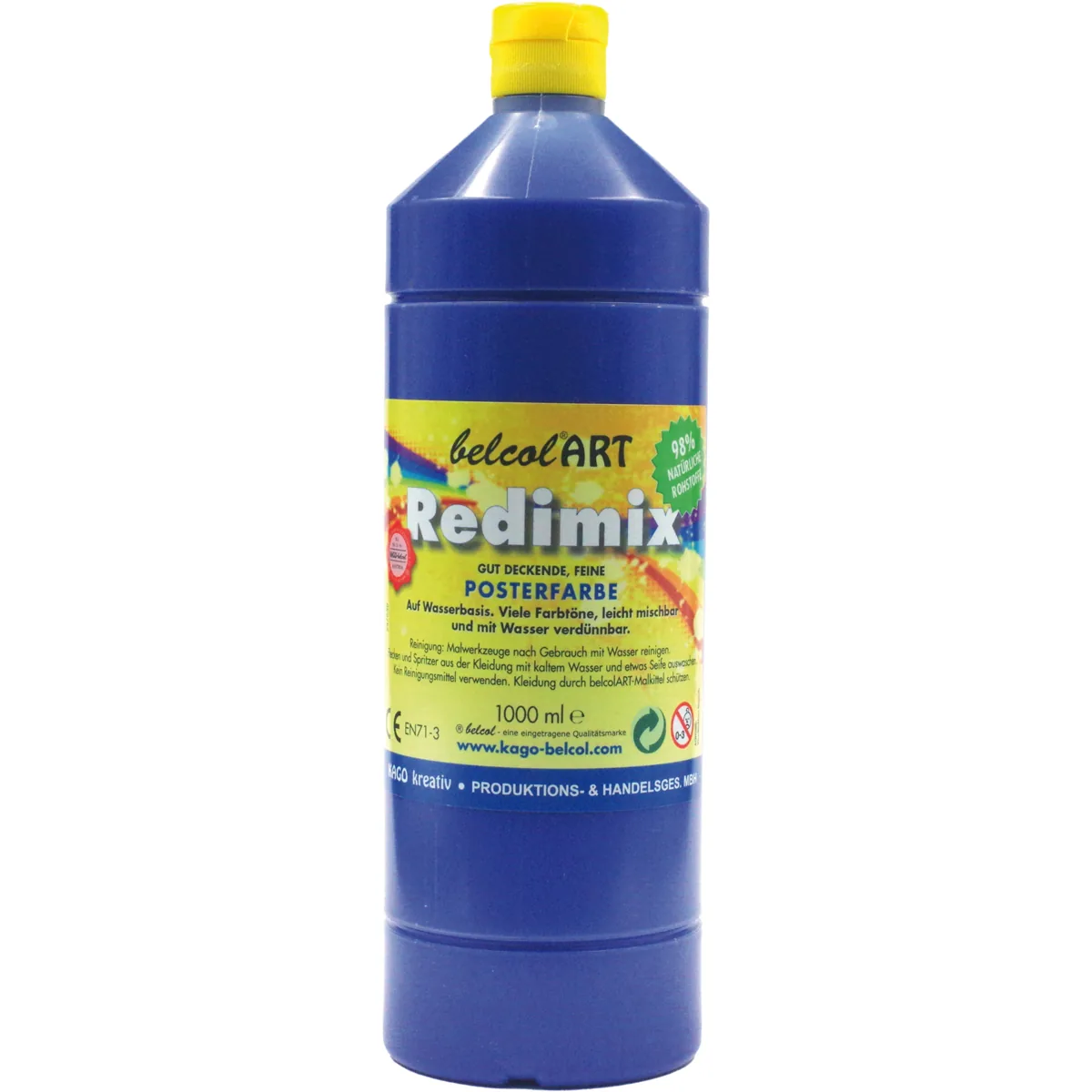 belcolART Redimix 1000ml dunkelblau — Eduplay padagogisches Spielzeug Kita belcolART Redimix 1000ml dunkelblau — Eduplay padagogisches Spielzeug Kita