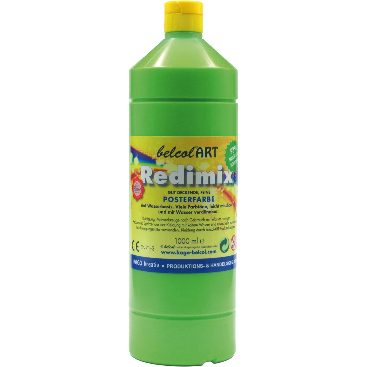 belcolART Redimix 1000ml hellgrün — Eduplay padagogisches Spielzeug Kita