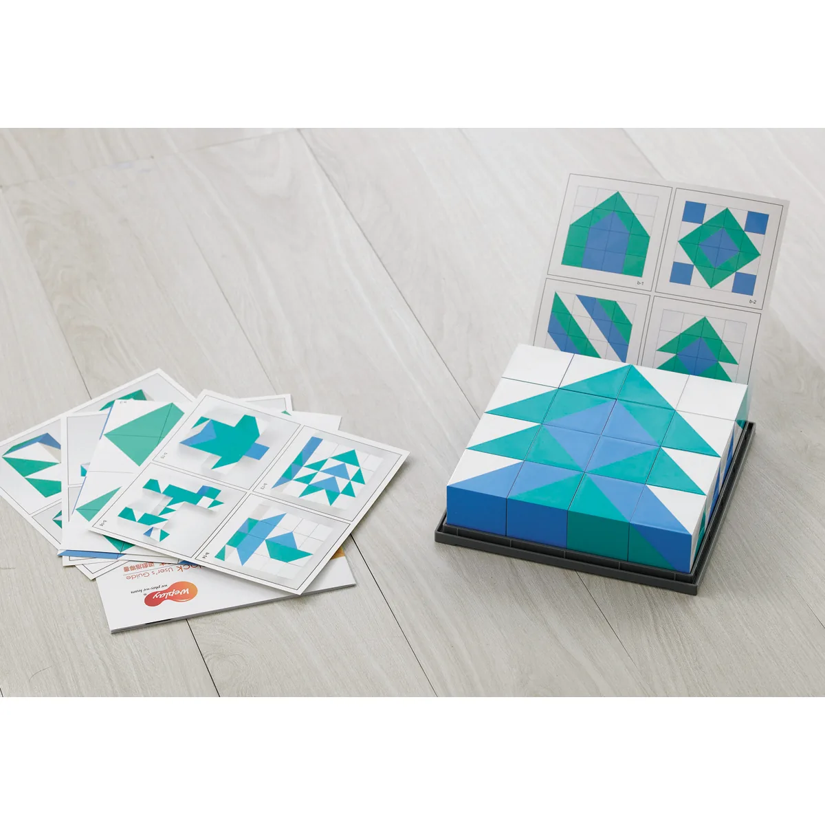 Blocks Ozean 16-tlg. — Kiki-Ena Bastelmaterial Naturholz