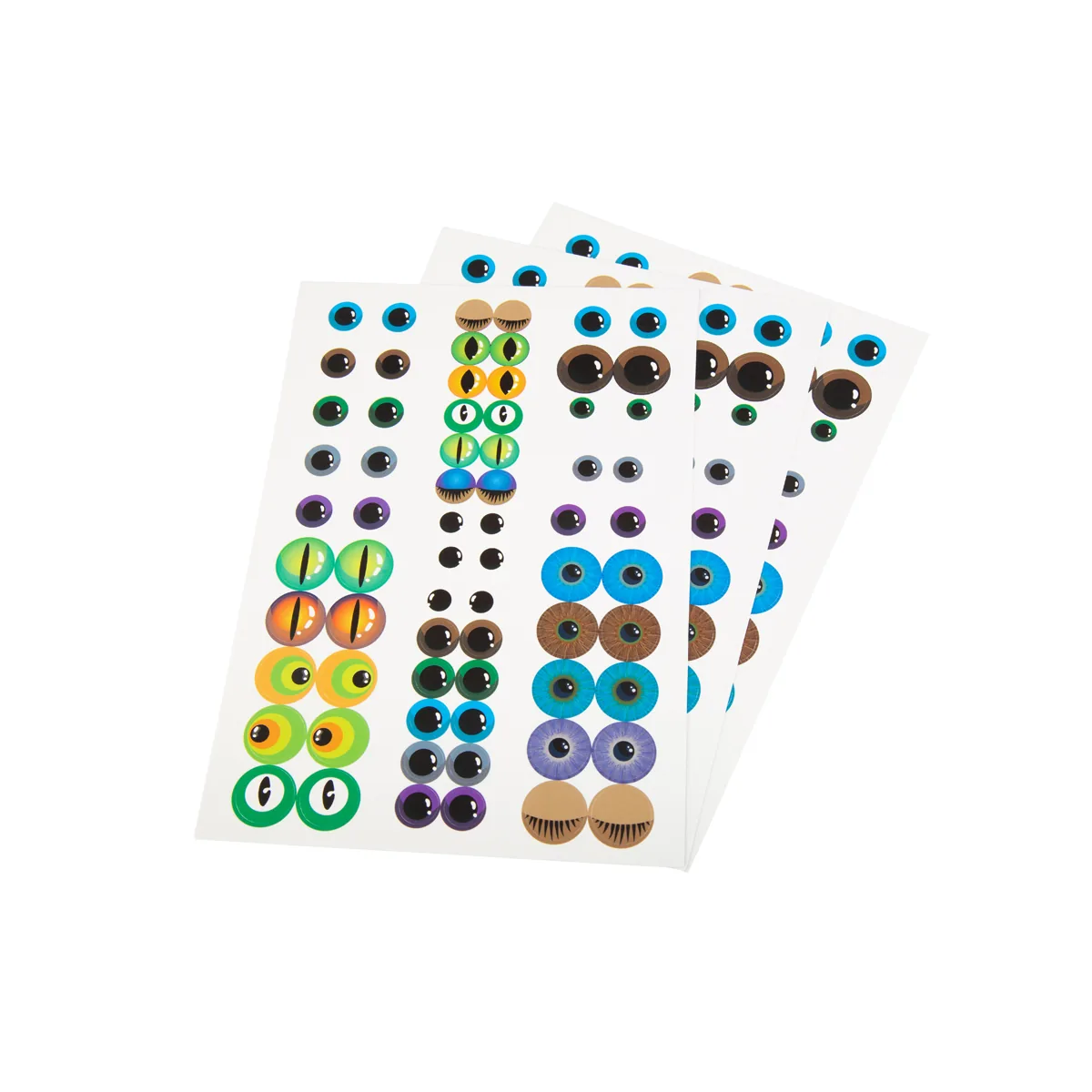 Bunte Augensticker 204er Set — Eduplay padagogisches Spielzeug Kita