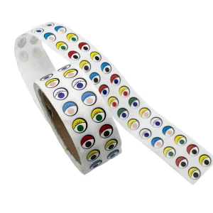 Bunte Augensticker auf der Rolle 2000er Set — Eduplay padagogisches Spielzeug Kita