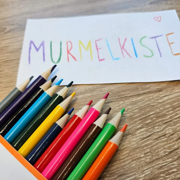 Buntstifte 12er-Set — Kiki-Ena Bastelmaterial Naturholz
