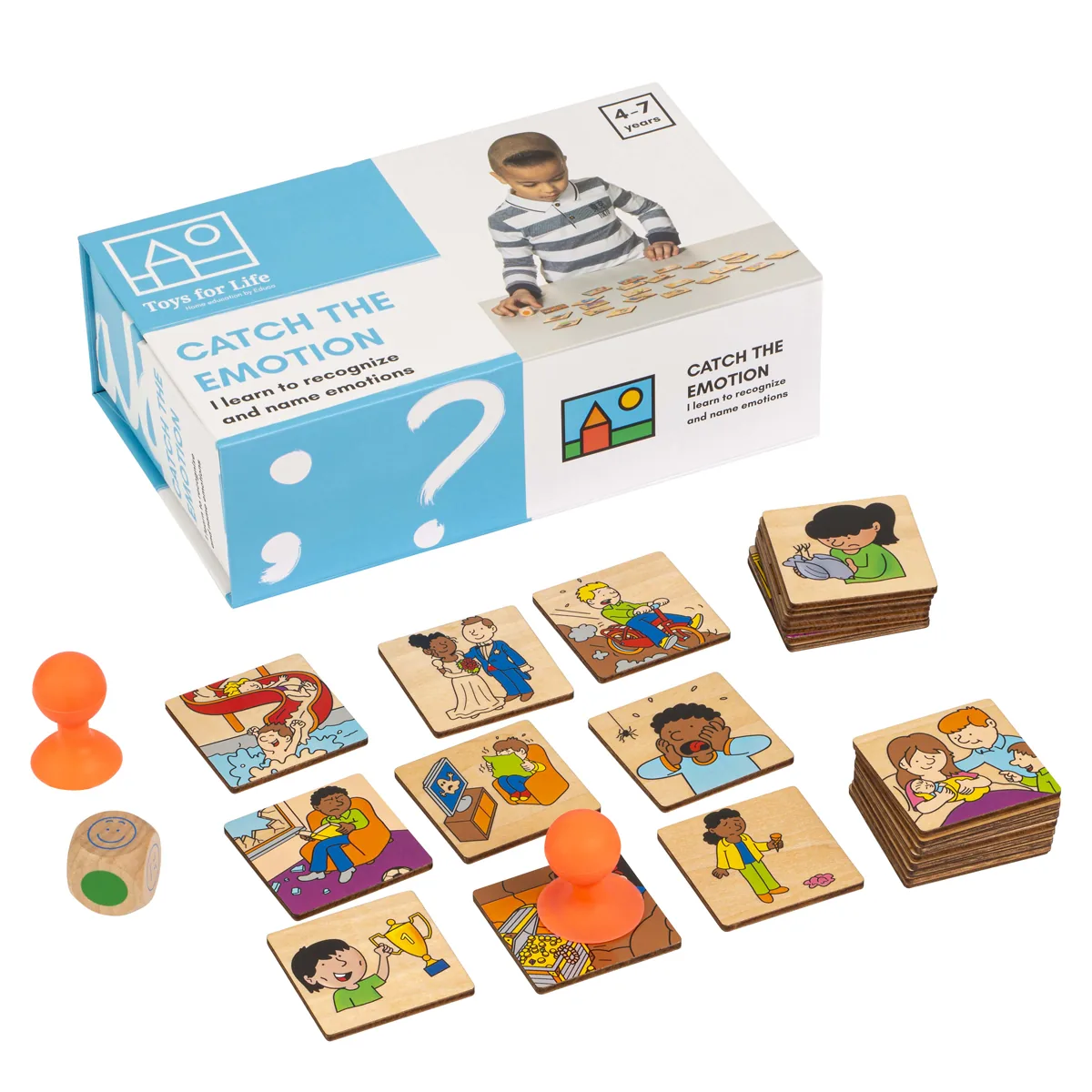 Catch the emotion — Eduplay padagogisches Spielzeug Kita