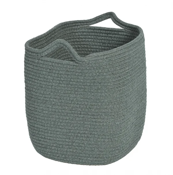 Dark Grey Aufbewahrungskorb (6er-Pack) für Kita & Kindergarten — Millhouse Lernspielzeug Schule
