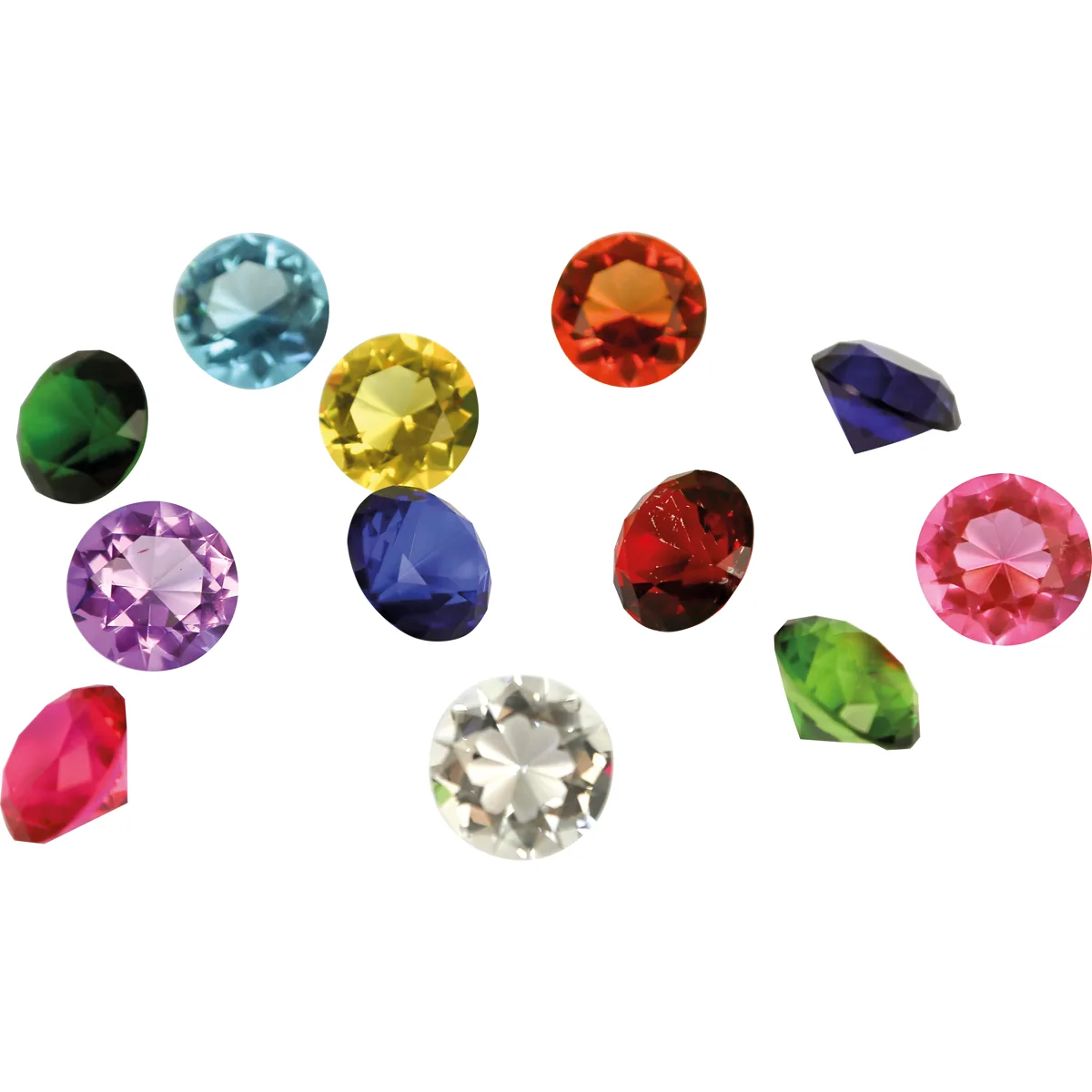 Diamanten 30 mm 12er Set — Eduplay padagogisches Spielzeug Kita