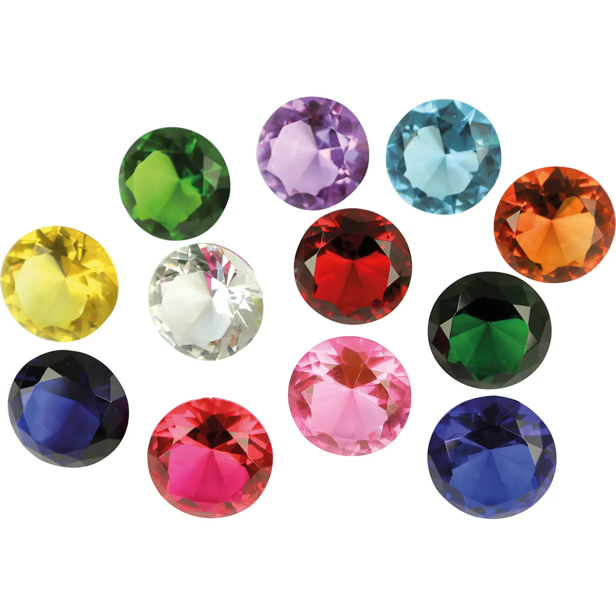 Diamanten 60 mm 12er Set — Eduplay padagogisches Spielzeug Kita