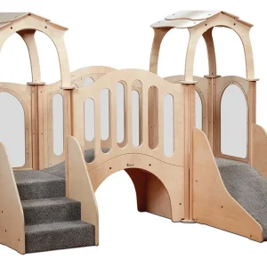 Discovery Bridge Kinderturnhalle (mit Dach) — Millhouse Lernspielzeug Schule Discovery Bridge Kinderturnhalle (mit Dach) — Millhouse Lernspielzeug Schule