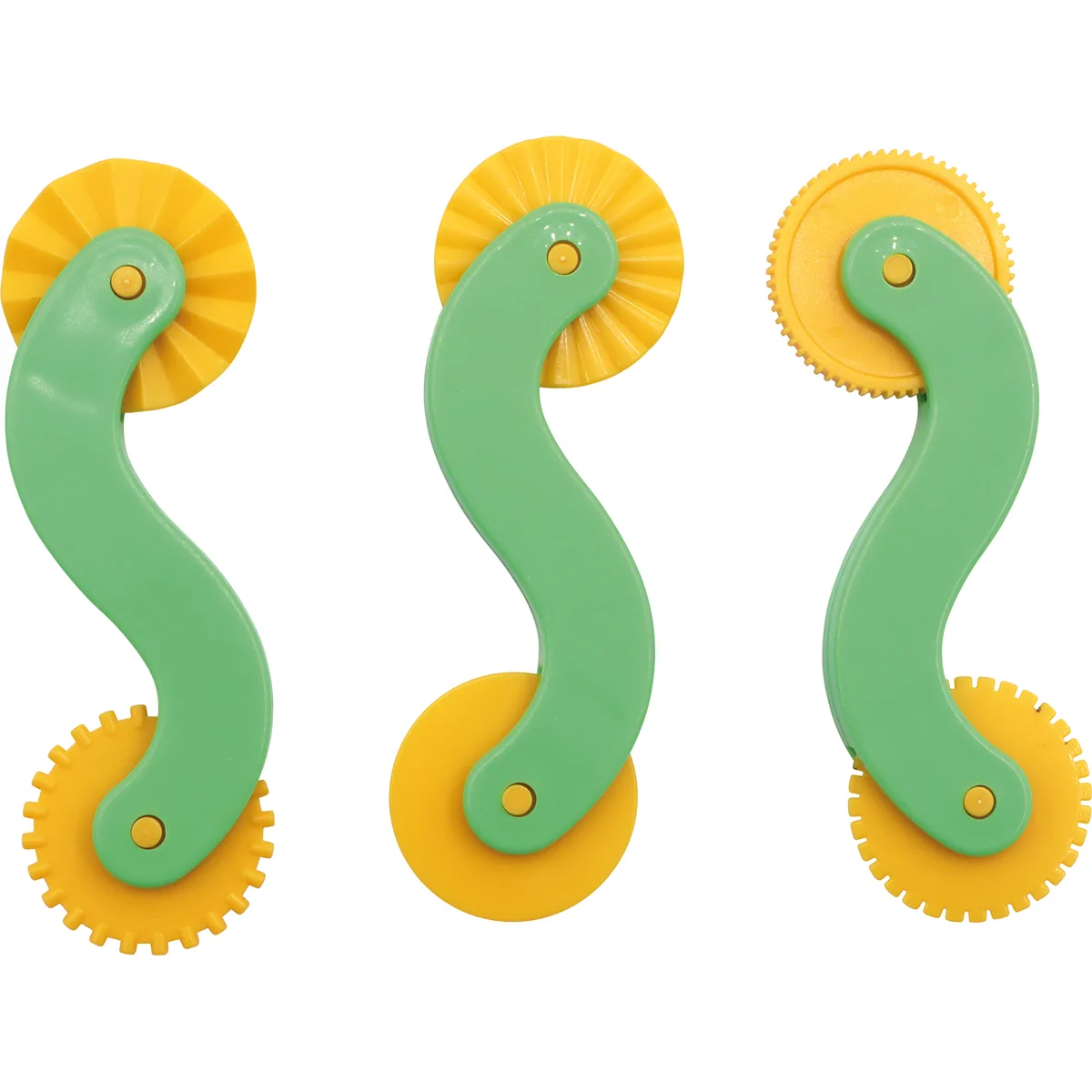 Doppelseitige Modellier-Muster-Schneide-Räder 3er Set — Eduplay padagogisches Spielzeug Kita Doppelseitige Modellier-Muster-Schneide-Räder 3er Set — Eduplay padagogisches Spielzeug Kita