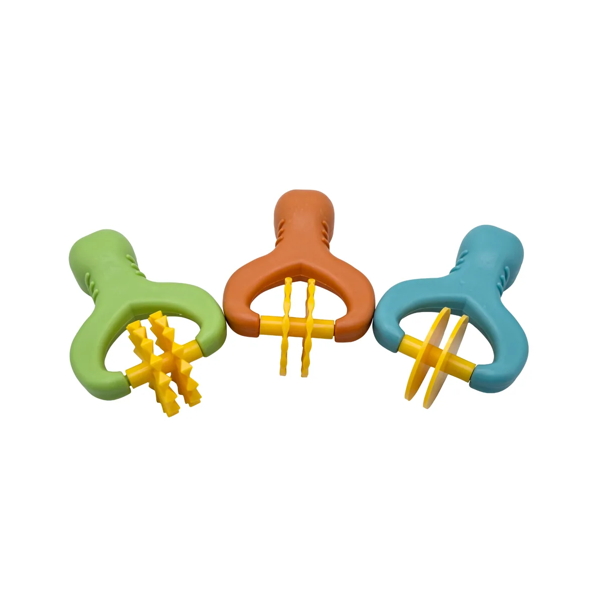 Easy-Grip Knetstreifen-Schneider 3er Set — Eduplay padagogisches Spielzeug Kita