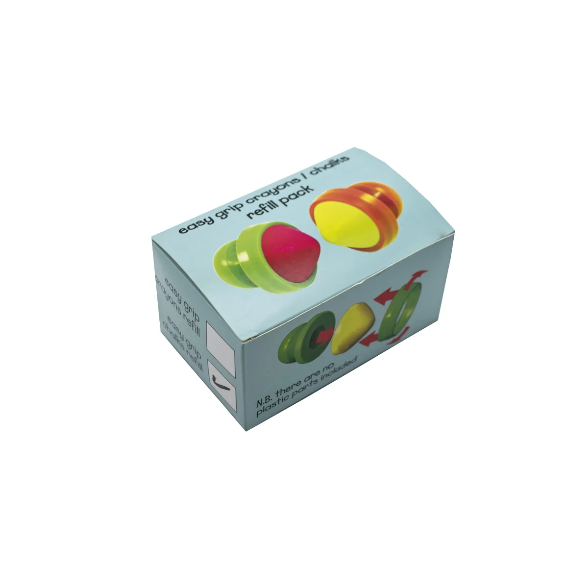Easy Grip Kreide zum Auffüllen 6er Set — Eduplay padagogisches Spielzeug Kita
