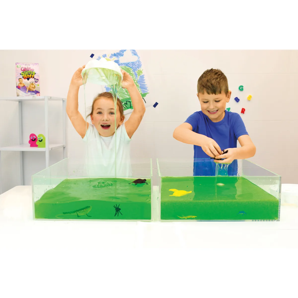 Eco Spiel Schleim — Eduplay padagogisches Spielzeug Kita