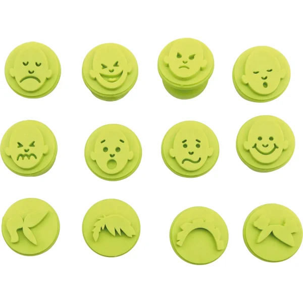 Emotionsstempel 12 Stück — Eduplay padagogisches Spielzeug Kita