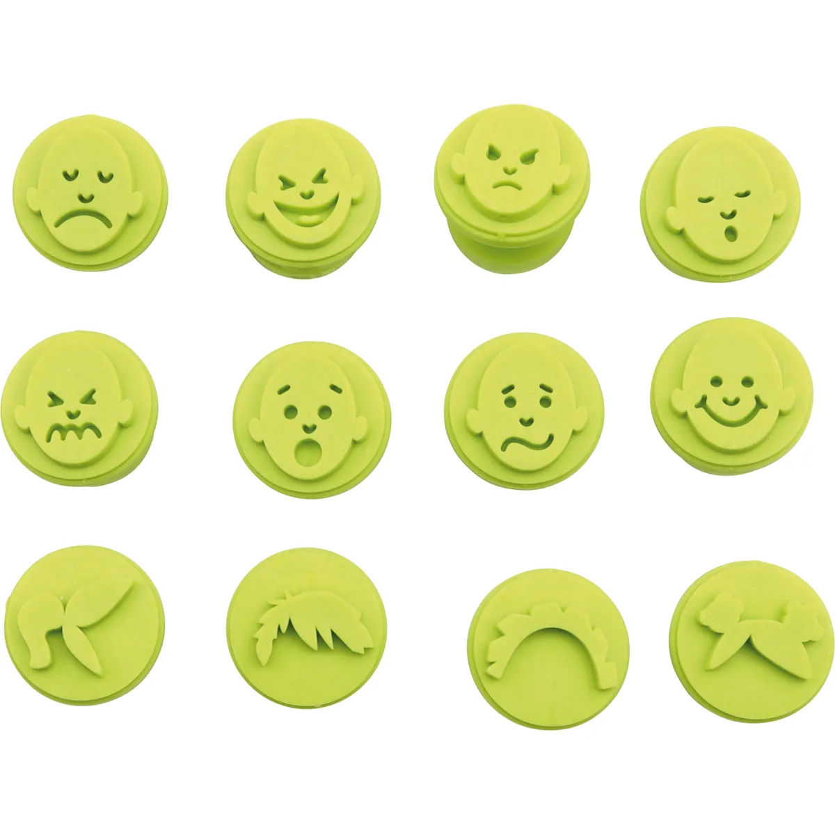Emotionsstempel 12 Stück — Eduplay padagogisches Spielzeug Kita