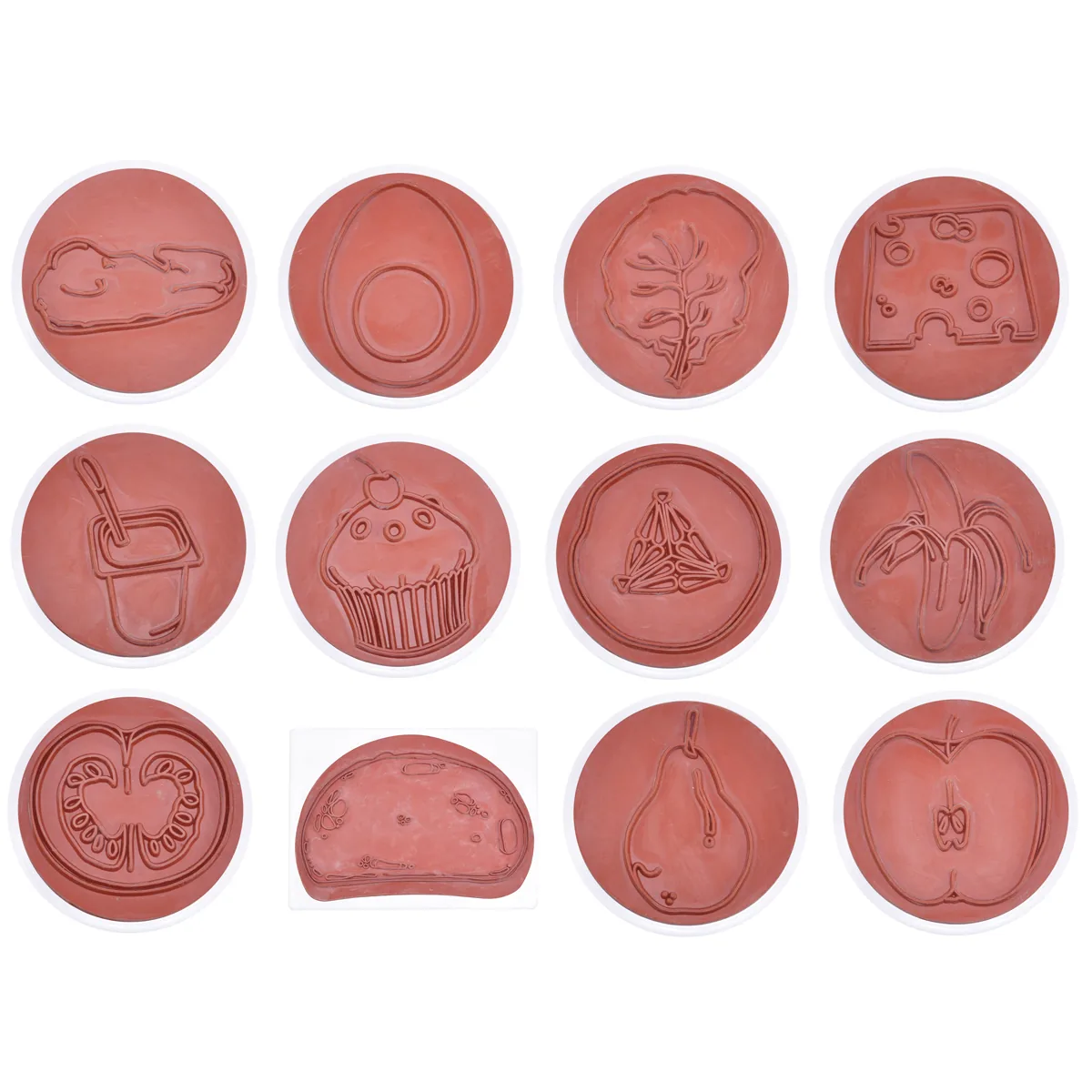 Ernährungsstempel 12er Set — Eduplay padagogisches Spielzeug Kita Ernährungsstempel 12er Set — Eduplay padagogisches Spielzeug Kita