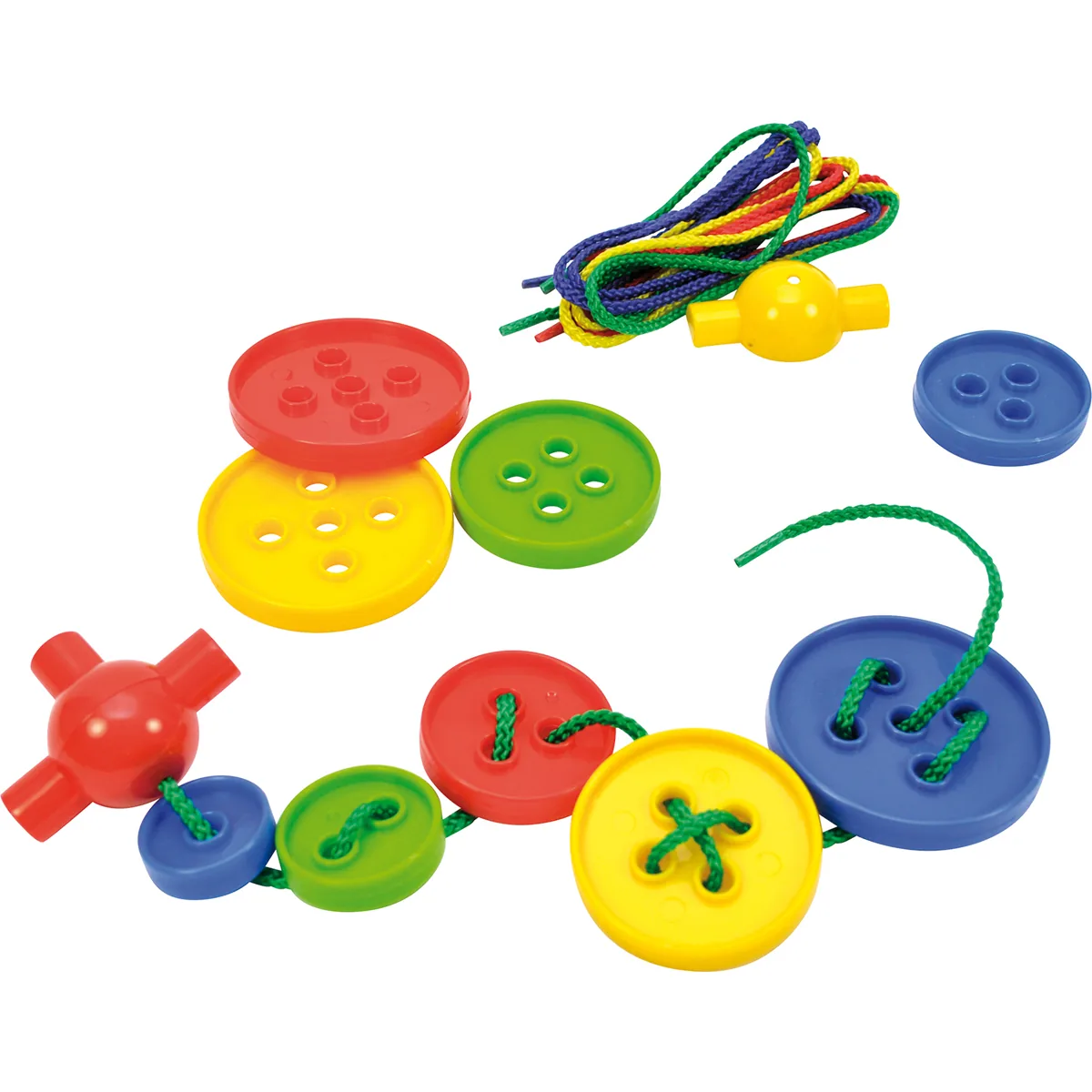 Fädelknöpfe in Box — Eduplay padagogisches Spielzeug Kita