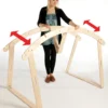 Faltbares Spielhaus für drinnen und draußen - Millhouse Lernspielzeug Schule (Bild 2)