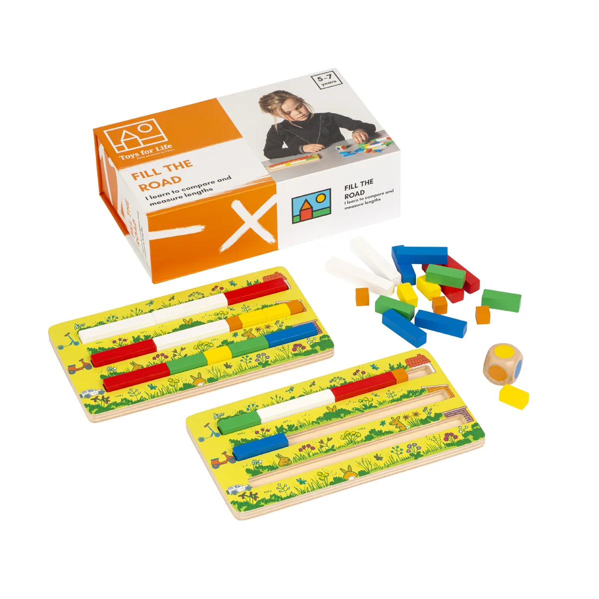 Fill the road — Eduplay padagogisches Spielzeug Kita