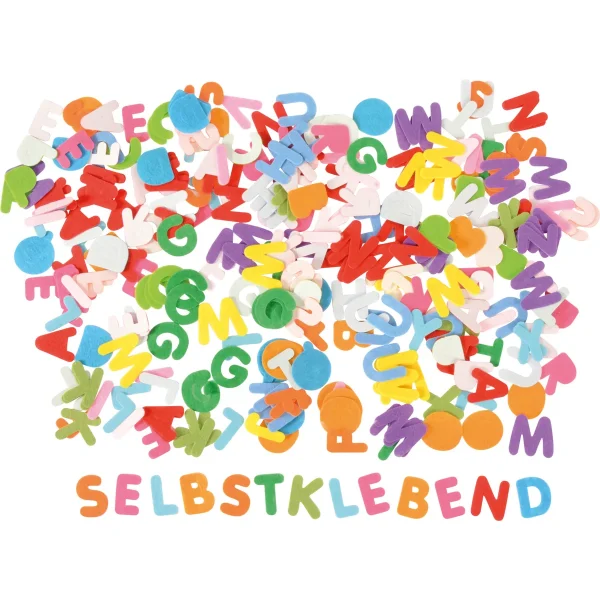 Filzbuchstaben 300 Stück 3 cm — Eduplay padagogisches Spielzeug Kita
