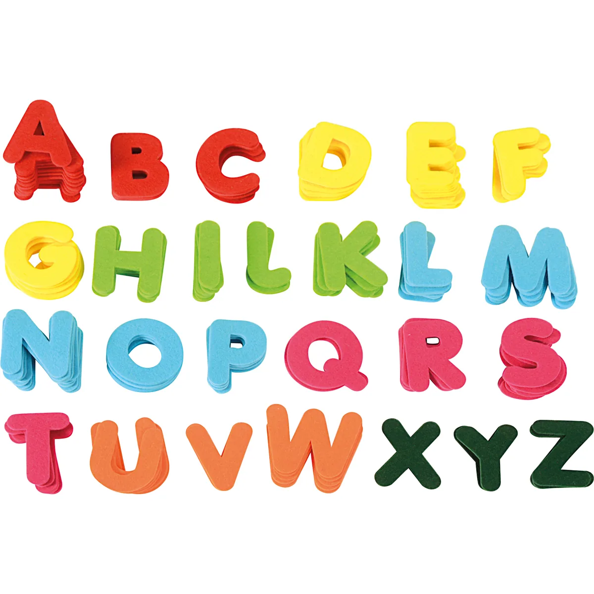 Filzbuchstaben Mega 8 cm 150 Stück — Eduplay padagogisches Spielzeug Kita Filzbuchstaben Mega 8 cm 150 Stück — Eduplay padagogisches Spielzeug Kita