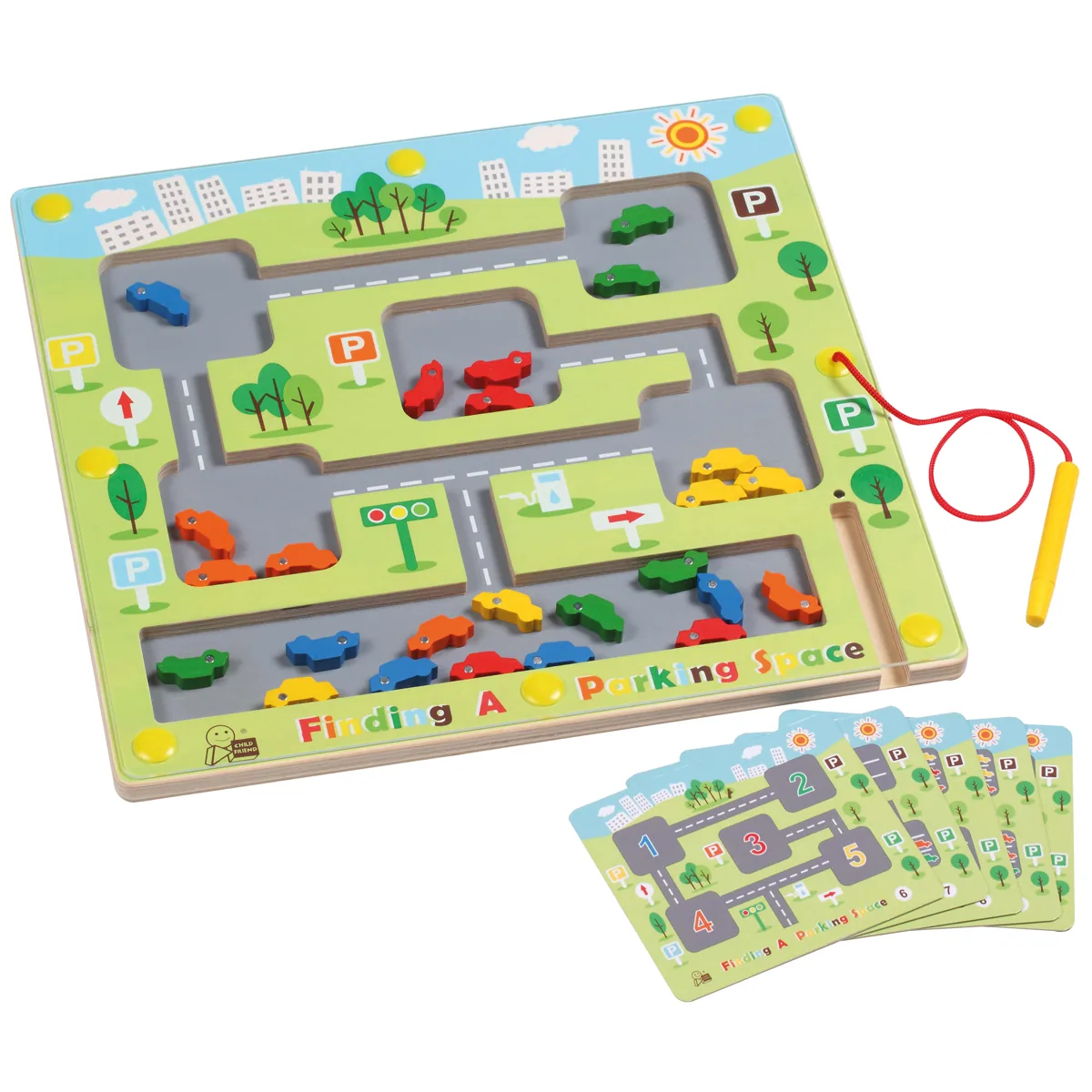 Finde einen Parkplatz — Eduplay padagogisches Spielzeug Kita
