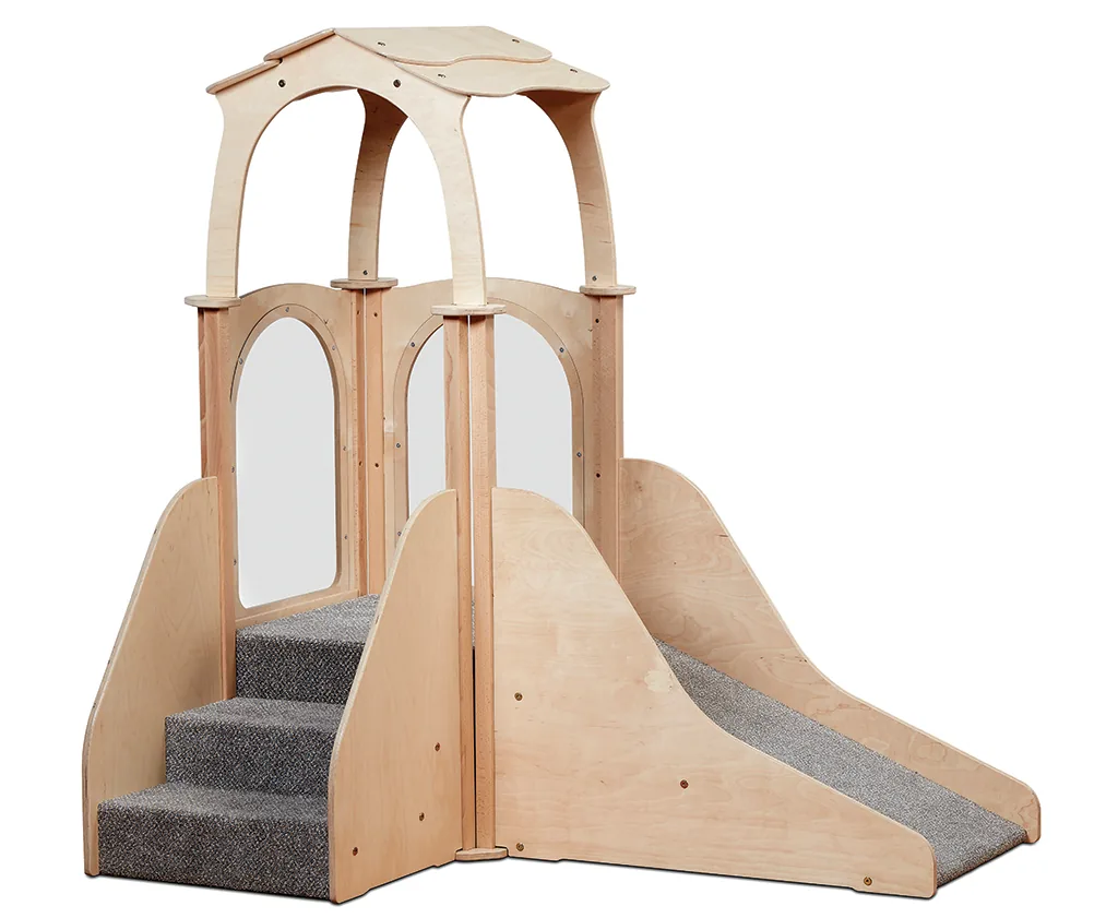 First Steps Kinderturnhalle (mit Dach) — Millhouse Lernspielzeug Schule